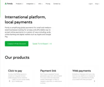 Fondy.io(Fondy’s leading one) Screenshot