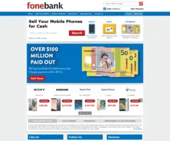 Fonebank.com.au(Sell My Mobile) Screenshot