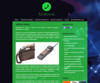 Fonebank.hr(Dobrodošli) Screenshot