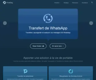 Fonedog.fr(Récupération de données iPhone et Android) Screenshot