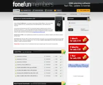 Fonefunmembers.co.uk(Fone Fun Members Software Downloads) Screenshot