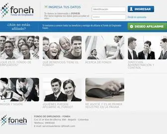 Foneh.com(Foneh Fondo de Empleados) Screenshot