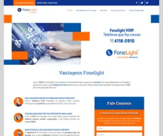 Fonelight.com.br(Fonelight) Screenshot