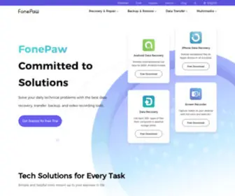 Fonepaw.com(Your Personal Tech Support) Screenshot