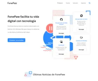 Fonepaw.es(FonePaw®) Screenshot