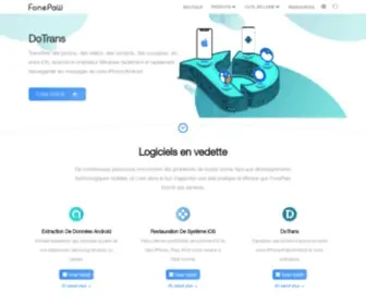 Fonepaw.fr(Solutions pour iOS/Android/PC/Mac Récupération de données) Screenshot