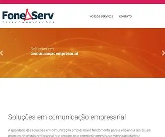 Foneserv.com.br(Home) Screenshot