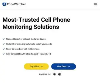 Fonewatcher.com(The Ultimate Phone Monitoring Software for Both Android And iOS) Screenshot