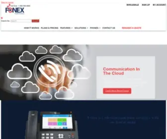 Fonexinc.com(Home) Screenshot