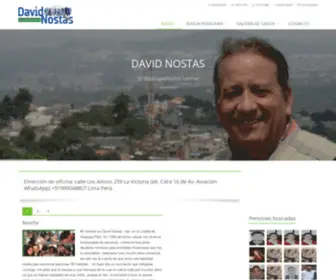 Fonodatos.com(David Nostas "El Buscapersonas Latino") Screenshot