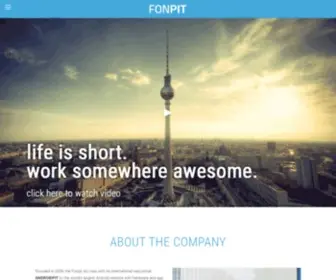 Fonpit.de(Work at Fonpit AG) Screenshot