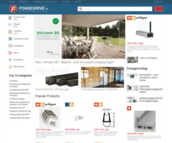 Fonsegrive.ch(Fonsegrive GmbH) Screenshot