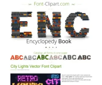 Font-Clipart.com(Font Clipart) Screenshot