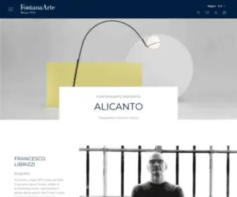 Fontanaartestore.com(FontanaArte) Screenshot