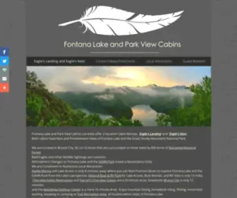 Fontanalakeandparkviewcabins.com(Fontana Lake And Park View Cabins) Screenshot