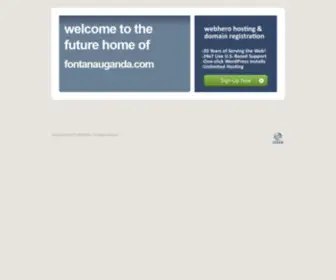 Fontanauganda.com(Future Home of a New Site with WebHero) Screenshot