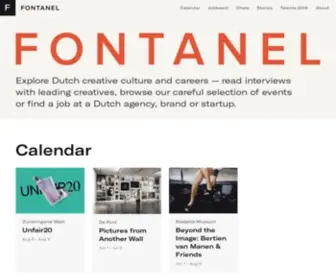 Fontanel.nl(Explore Dutch creative culture and careers) Screenshot