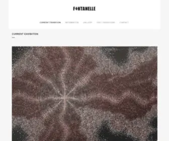 Fontanelle.com.au(Fontanelle gallery and studios) Screenshot