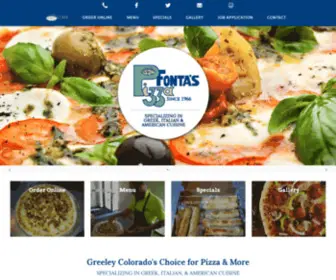 Fontaspizza.com(Fontaspizza) Screenshot