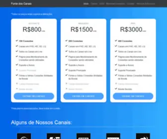 Fontedoscanais.xyz(Fonte de Canais para Servidores de IPTV) Screenshot