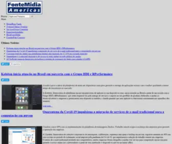 Fontemidia.com.br(Tecnologia da Informação) Screenshot