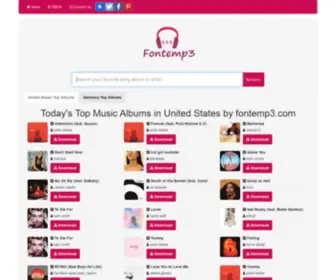 FonteMP3.com(Listen and download mp3 music free) Screenshot