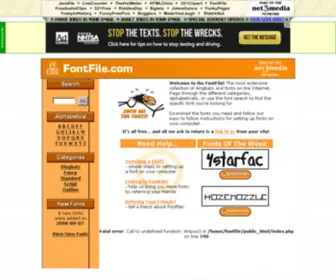 Fontfile.com(Fontfile) Screenshot