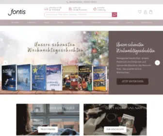 Fontis-Shop.de(Fontis Shop) Screenshot