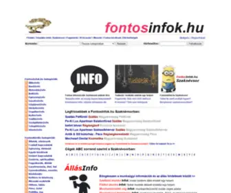 Fontosinfok.hu(KĂśzhasznĂş) Screenshot