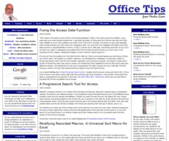 Fontstuff.com(Office Tips From FontStuff) Screenshot