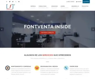 Fontventa.com(Diseño web) Screenshot