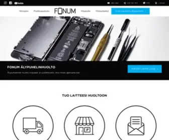 Fonum.fi(Puhelinhuoltoa) Screenshot