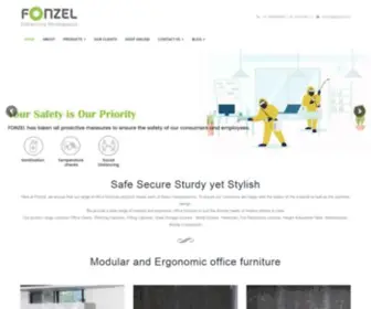 Fonzel.com(Office Furniture) Screenshot