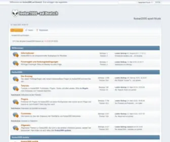 Foobar-Users.de(Foobar2000 auf Deutsch) Screenshot
