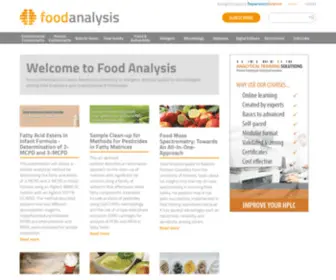 Food-Analysis.org(Food Analysis) Screenshot