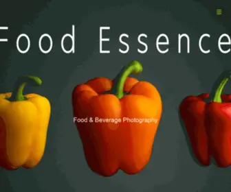 Food-Essence.com(Food and Beverage Photography) Screenshot