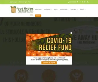 Food-Finders.org(Food Finders Food Bank) Screenshot