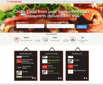 Food-I-Like.com(Food-i) Screenshot
