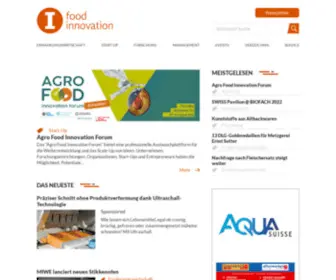 Food-Innovation.ch(Food Innovation) Screenshot