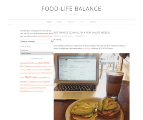 Food-Lifebalance.com(Food-Life Balance) Screenshot