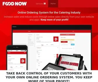 Food-NOW.co.uk(Your own online ordering system) Screenshot