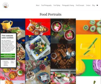 Food-Portraits.ie(Food Photographer and Stylist covering all aspects of food photography) Screenshot