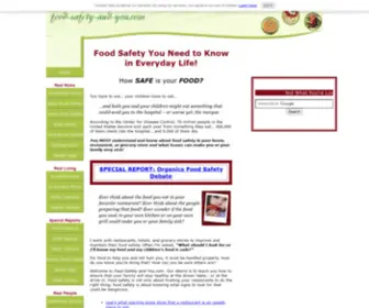 Food-Safety-AND-You.com(Everyday Life Home Food Safety) Screenshot