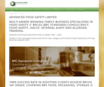 Food-Safety.co.uk(International Food Safety Consultants and Trainers) Screenshot