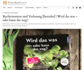 Food-Vegetarisch.de(Frisch auf den Tisch) Screenshot