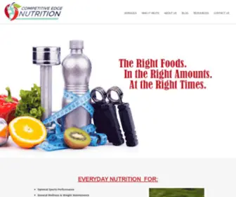 Food4Performance.com(Competitive Edge Nutrition) Screenshot