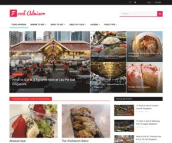 Foodadvisor.com.sg(Food advisor singapore) Screenshot