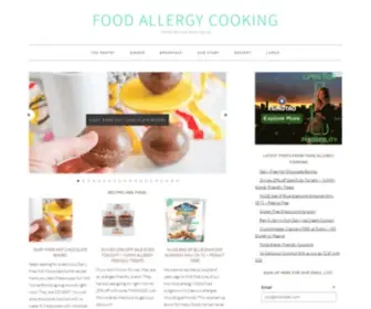 Foodallergycooking.net(Food Allergy Cooking) Screenshot