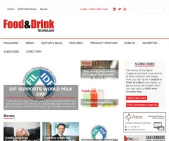 Foodanddrinktechnology.com(Food and Drink Technology) Screenshot