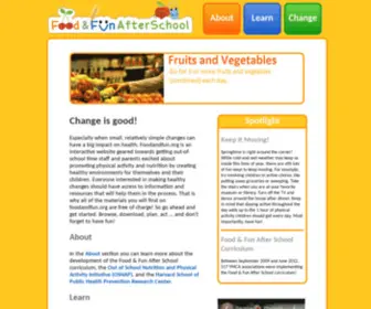 Foodandfun.org(Food & Fun) Screenshot